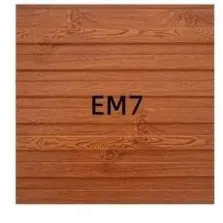 REVESTIMIENTO EXT ALUM MADERA DE 7 TABLAS